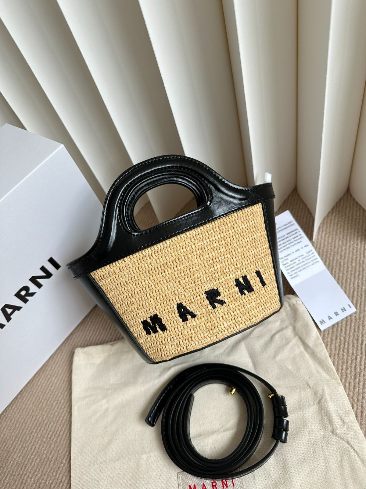 极美品⭐新品 ⭐Marni マルニ ベジタブルバスケット #サイズS 04