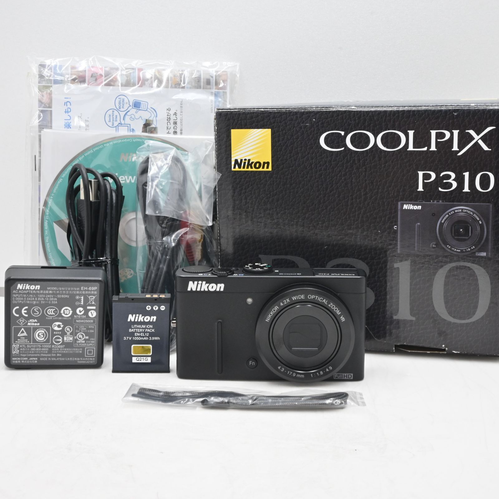 Nikon デジタルカメラ COOLPIX (クールピクス) P310 ブラック 鬼丸 Nikon デジタルカメラ COOLPIX (クールピクス) P310 ブラック 鬼丸