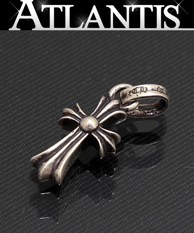 CHROME HEARTS 銀座店 クロムハーツ ベイビー ファットクロス ペンダント チャーム メンズ シルバー SV925 98899