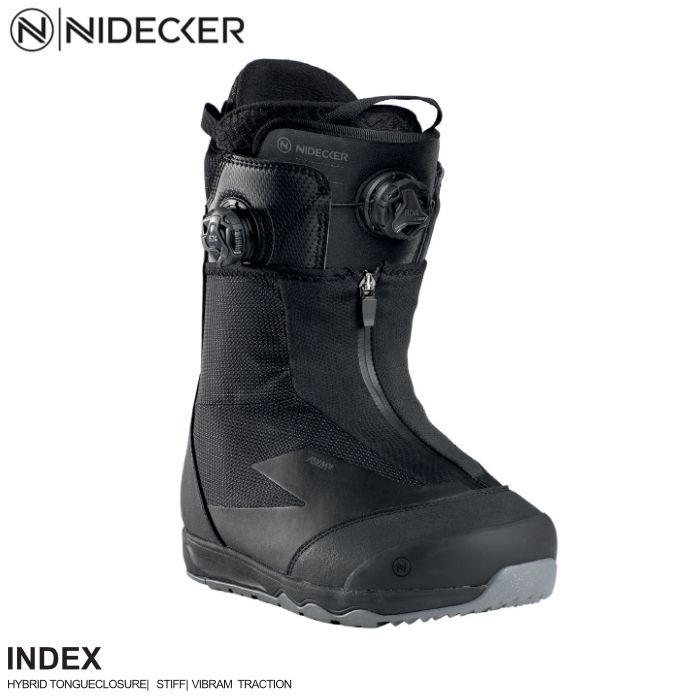 【即出荷】ナイデッカー スノーボード ブーツ インデックス 23-24 NIDECKER INDEX BOA ニデッカー フリーライド バックカントリー 日本正規品