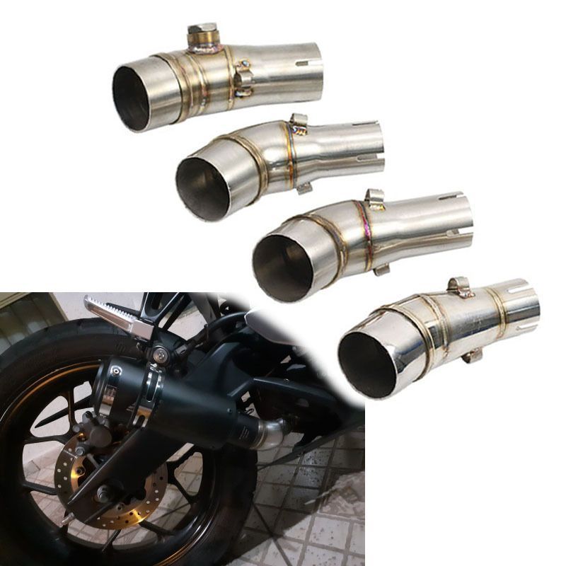 Ninja Z250対応 バイク三角マフラー 大口径タイプ 改装 排気管ステンレス製 耐熱仕様 汎用A|B|C型