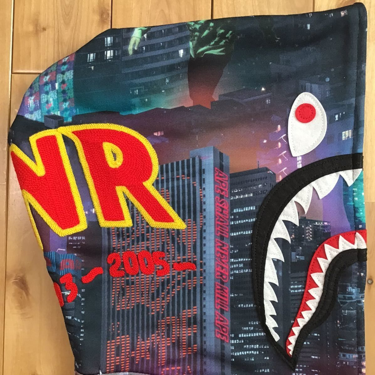 NEON TOKYO シャーク パーカー Sサイズ shark full zip hoodie a