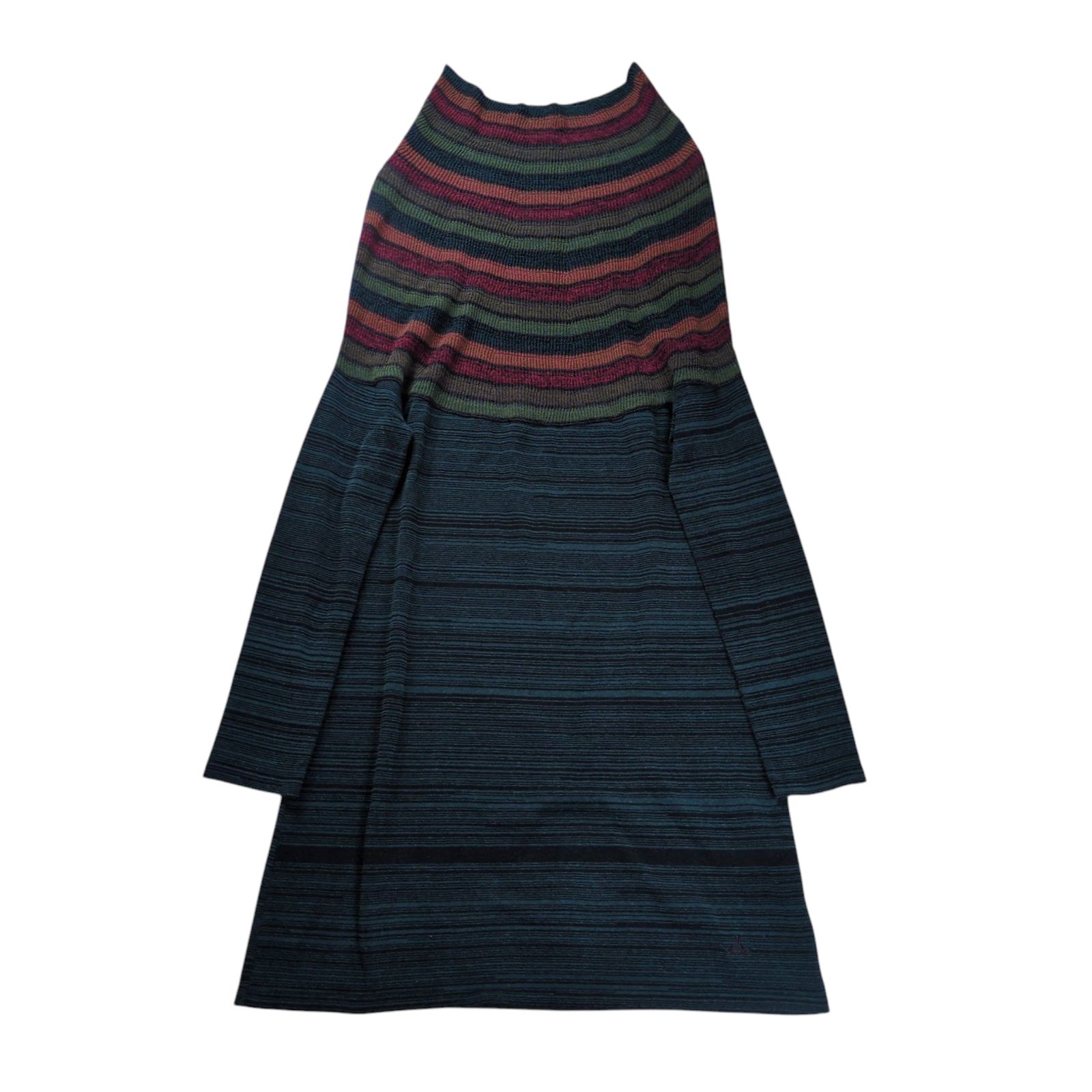 Vivienne Westwood RED LABEL Knit Docking Border Pattern One Piece