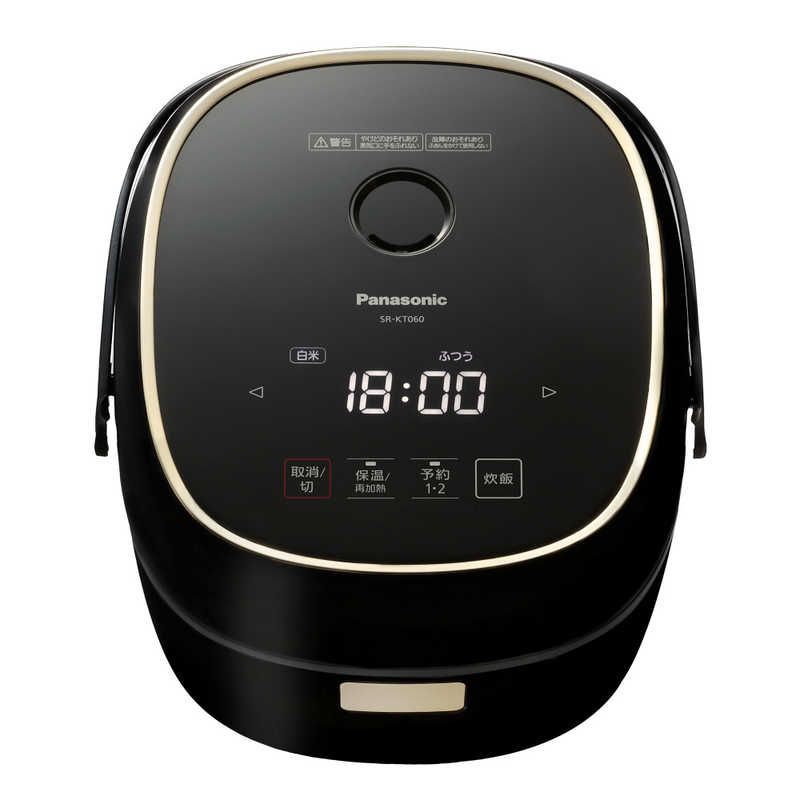 送料無料 ♥ 未開梱 パナソニック Panasonic 炊飯器 3.5合 IH ブラック SR-KT060-K