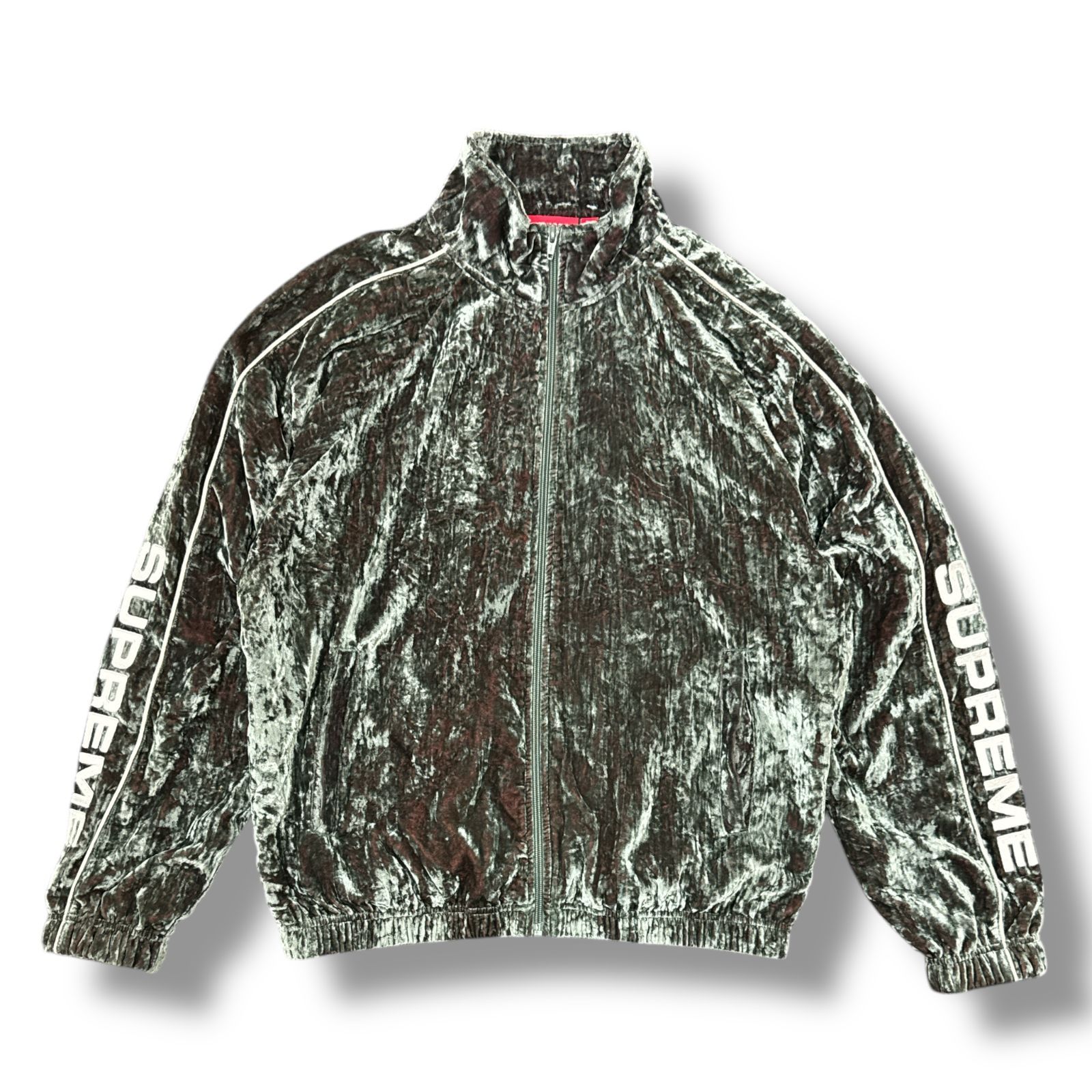 国内正規 参考上代29700円 Supreme 23AW Crushed Velvet Track
