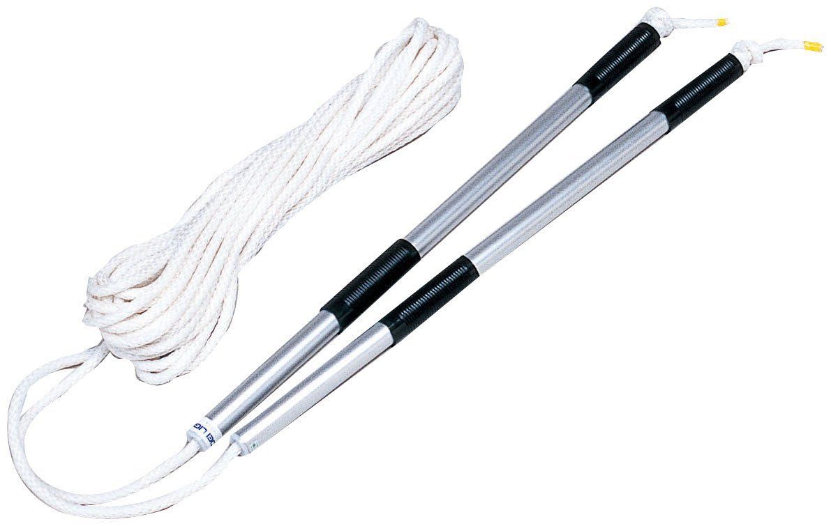 長さ15m TOEI LIGHT(トーエイライト) ナワトビST15 B2381 団体用なわとび 長さ15m まわしやすいアルミグリップ 収納ケース付