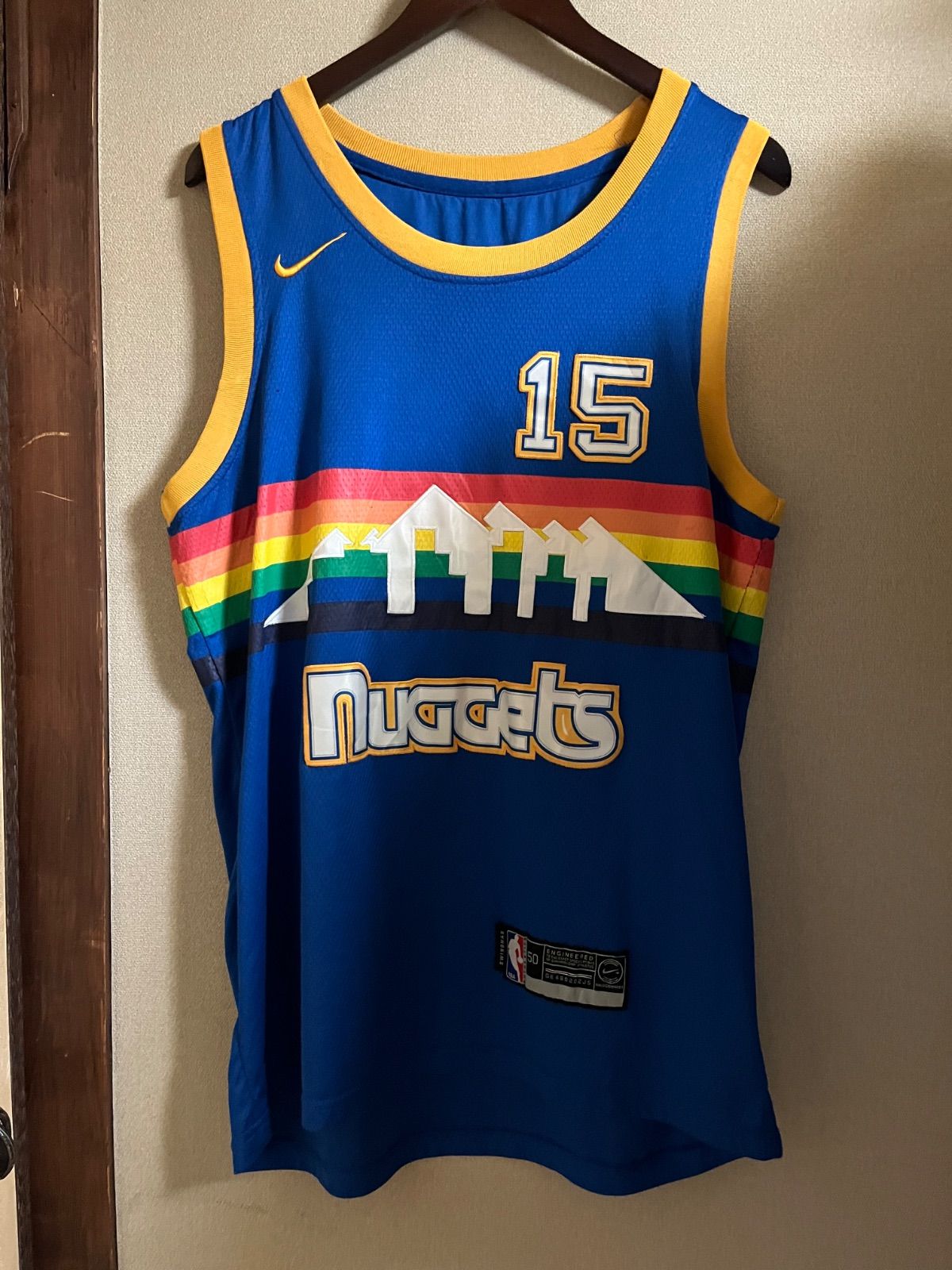 デンバー・ナゲッツ JOKIĆ 15番 ジャージ Denver Nuggets #15 Nikola