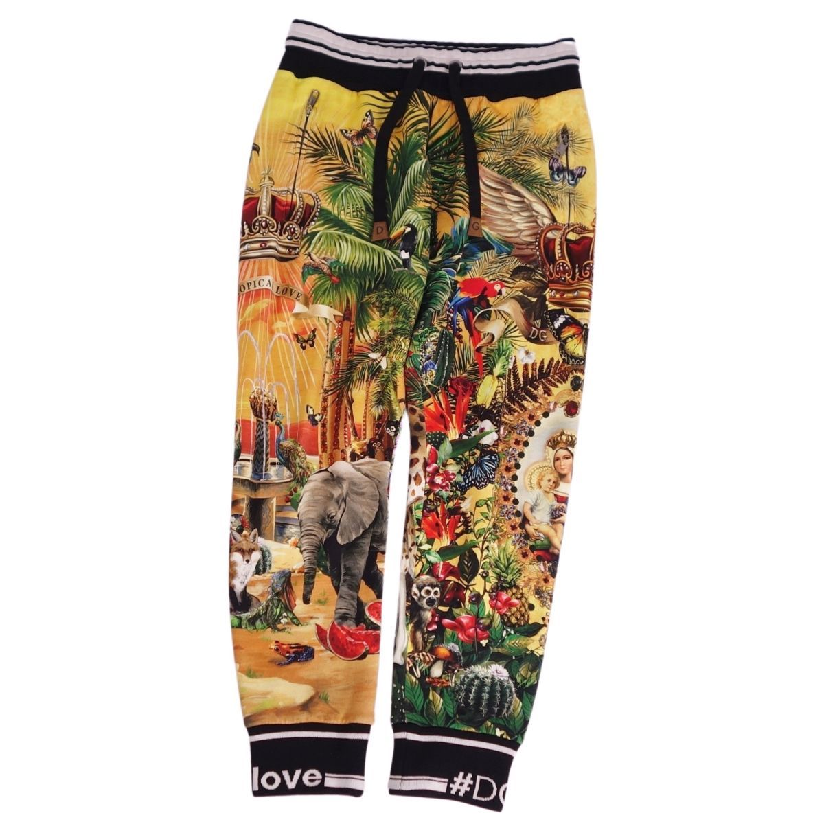 DOLCE&GABBANAドルチェ＆ガッバーナ ハイウエストコットンパンツ Dolce & Gabbana(ドルチェ&ガッバーナ) カーゴパンツ(メンズ