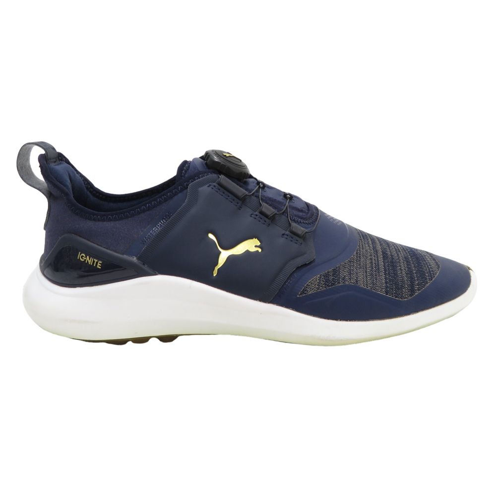 PUMA GOLF プーマゴルフ 192245-04 ゴルフシューズ IGNITE NXT DISC  ネイビー系 26 [240101192633] ゴルフウェア メンズ ストスト