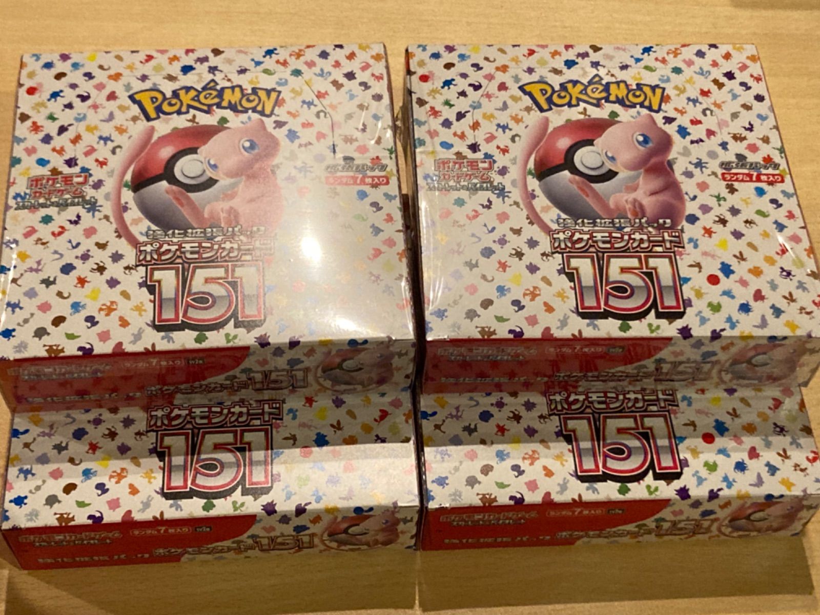 ポケモンカード 151 4box セット - メルカリ