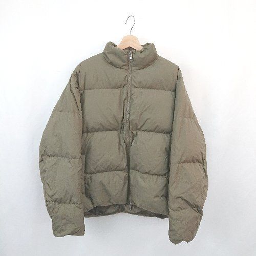MAISONSPECIAL メゾンスペシャル LIMONTAEAST 撥水加工 長袖 ダウンジャケット サイズM カーキ メンズ レディース E 1310300037620