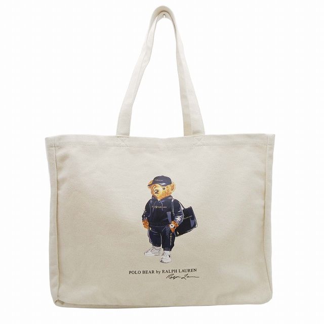BEAMS×POLO RALPH LAUREN　トートバッグ　ポロベア 美品 2024年 ポロ バイ ラルフローレン × ビームス Polo by Ralph