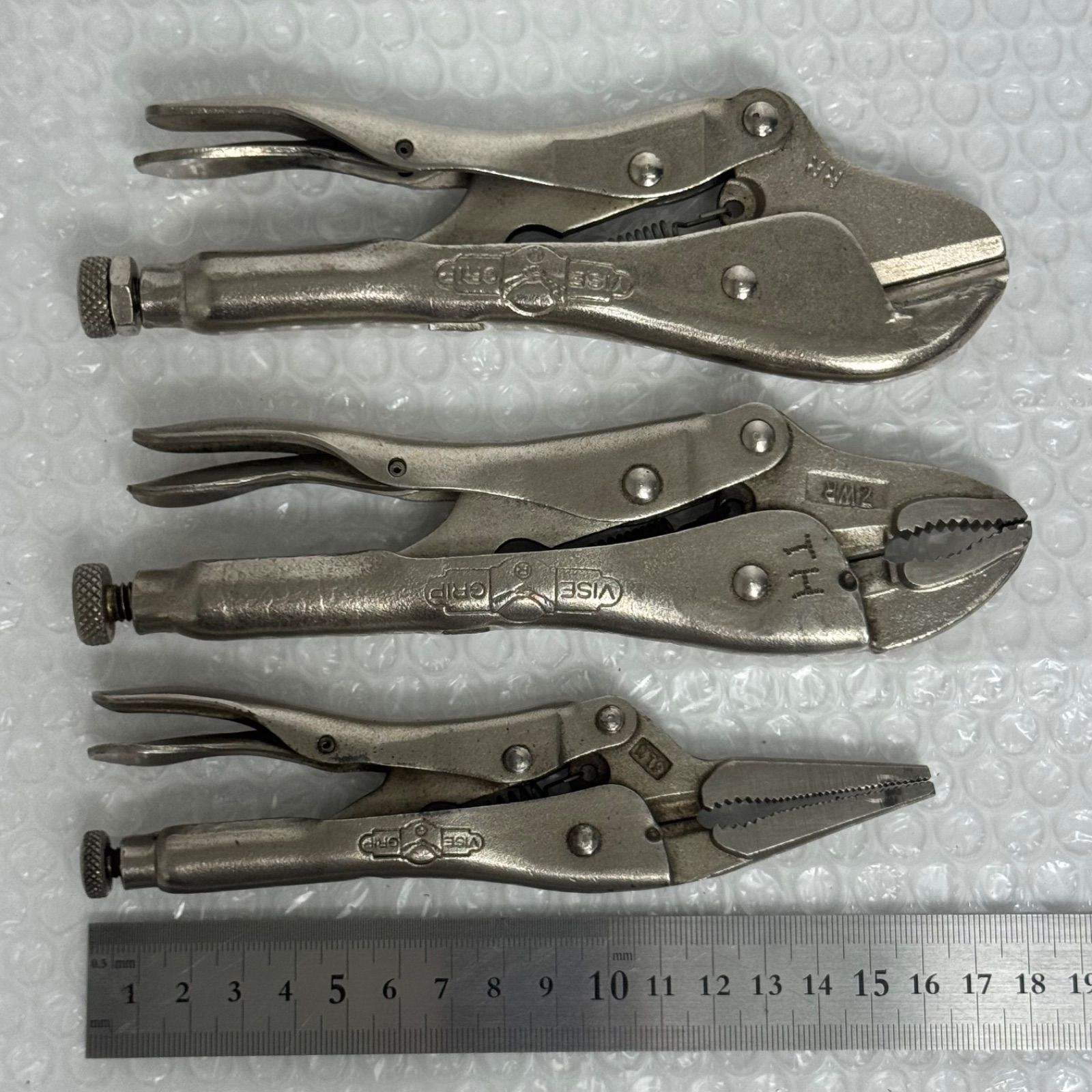 Vise-Grip バイスグリップ ロッキングプライヤー 5本セット 6LN 7WR RR 10CR 10WR IRWIN クランプ 万力 工具 HRDEVELOPMENT_JP