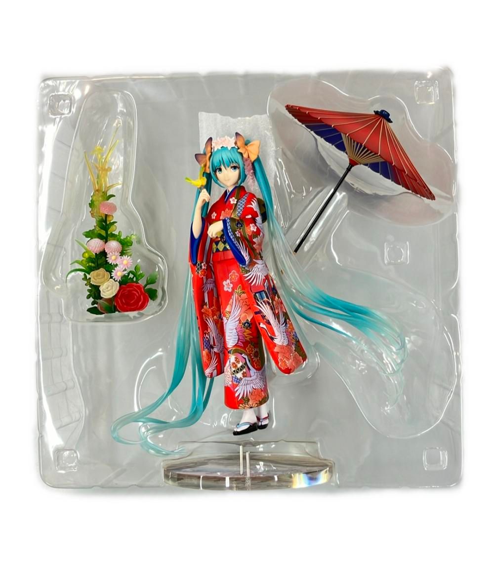 美品 ストロンガー フィギュア ショップ 初音ミク〜花色衣〜 1/8