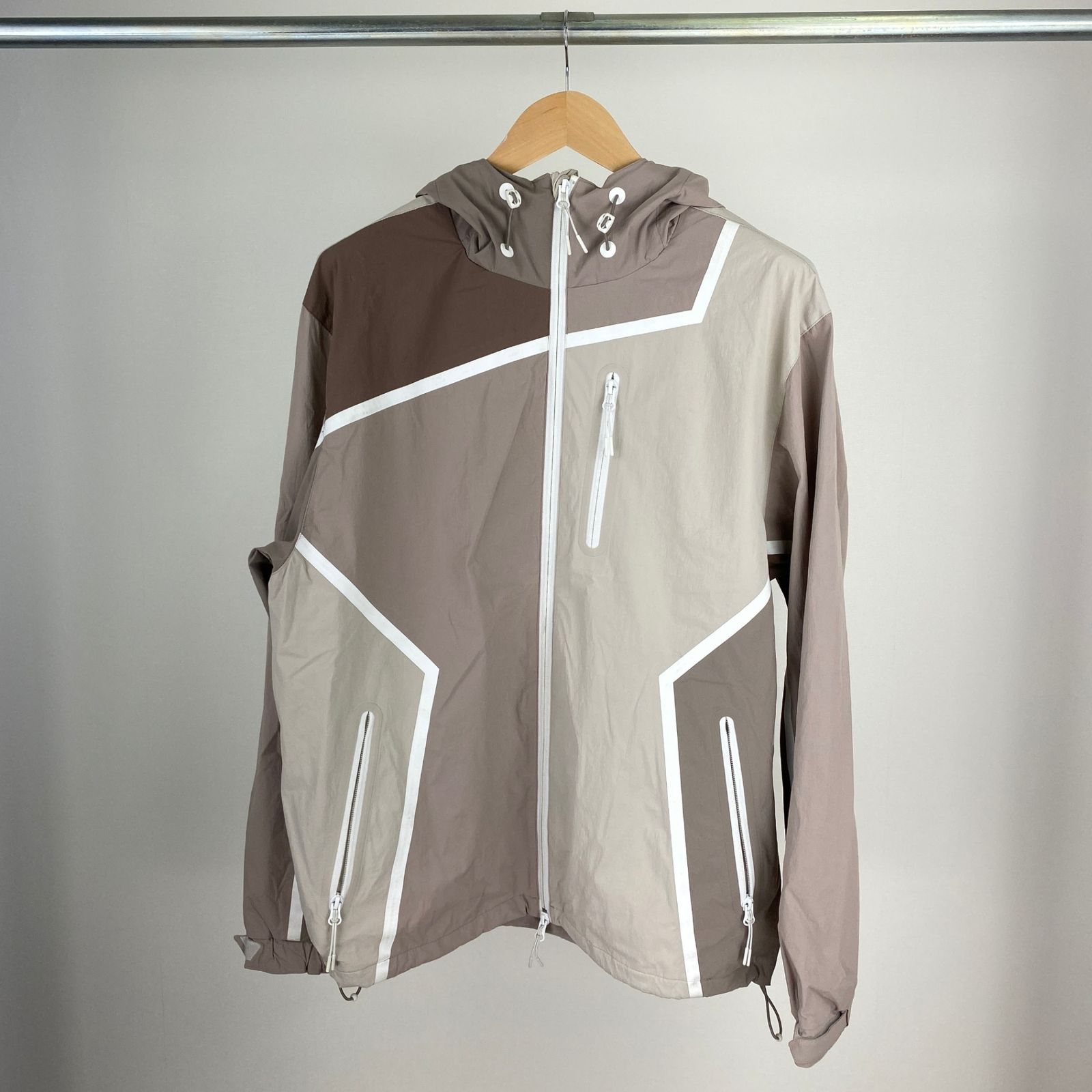 KITH ナイロンジャケット メンズ XL ベージュ系【中古】 - メルカリ