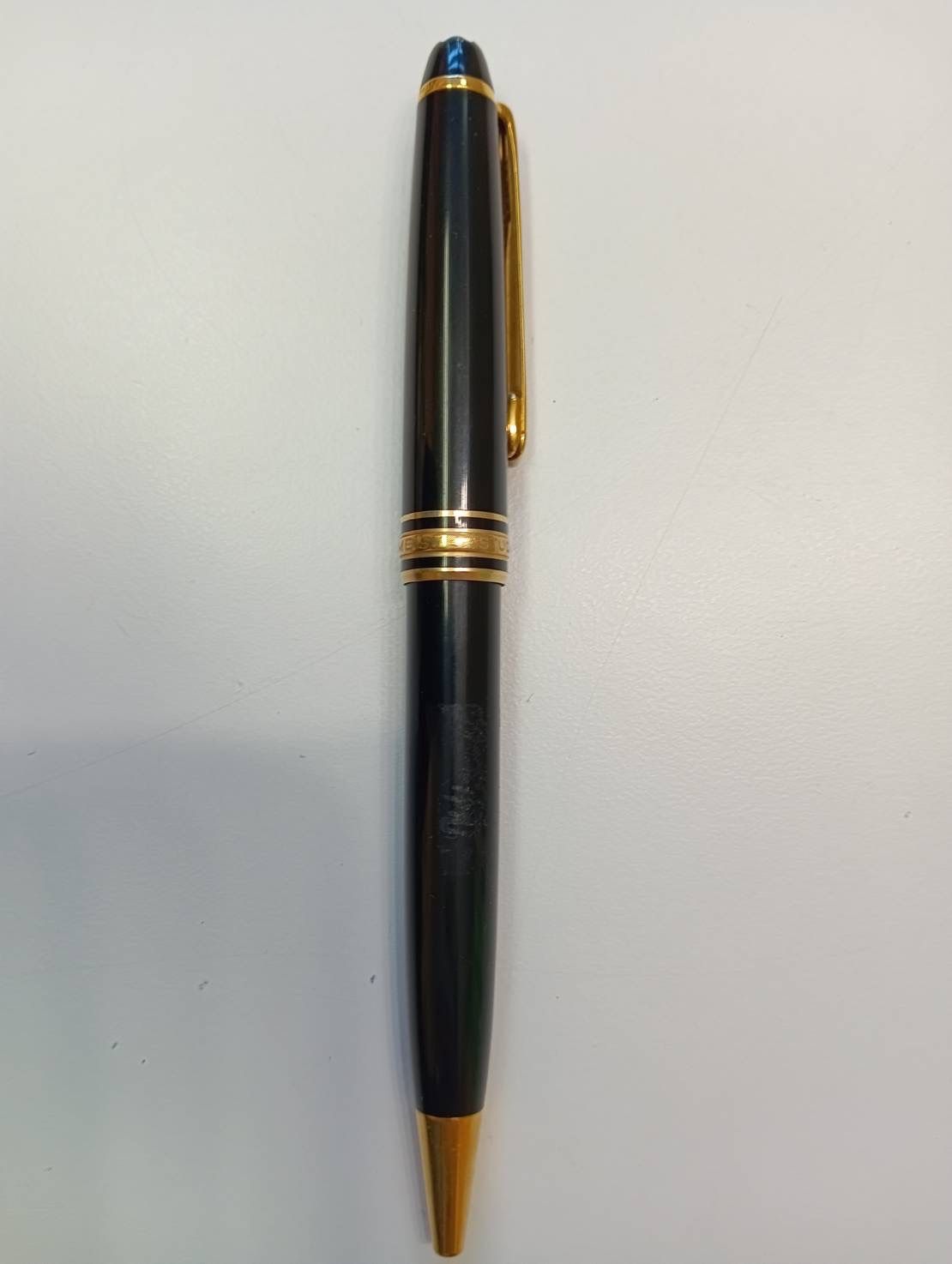 品 MONTBLANC モンブラン ボールペン マイスターシュテック クラッシック 文房具 筆記用具 ブラック ゴールド 現状品