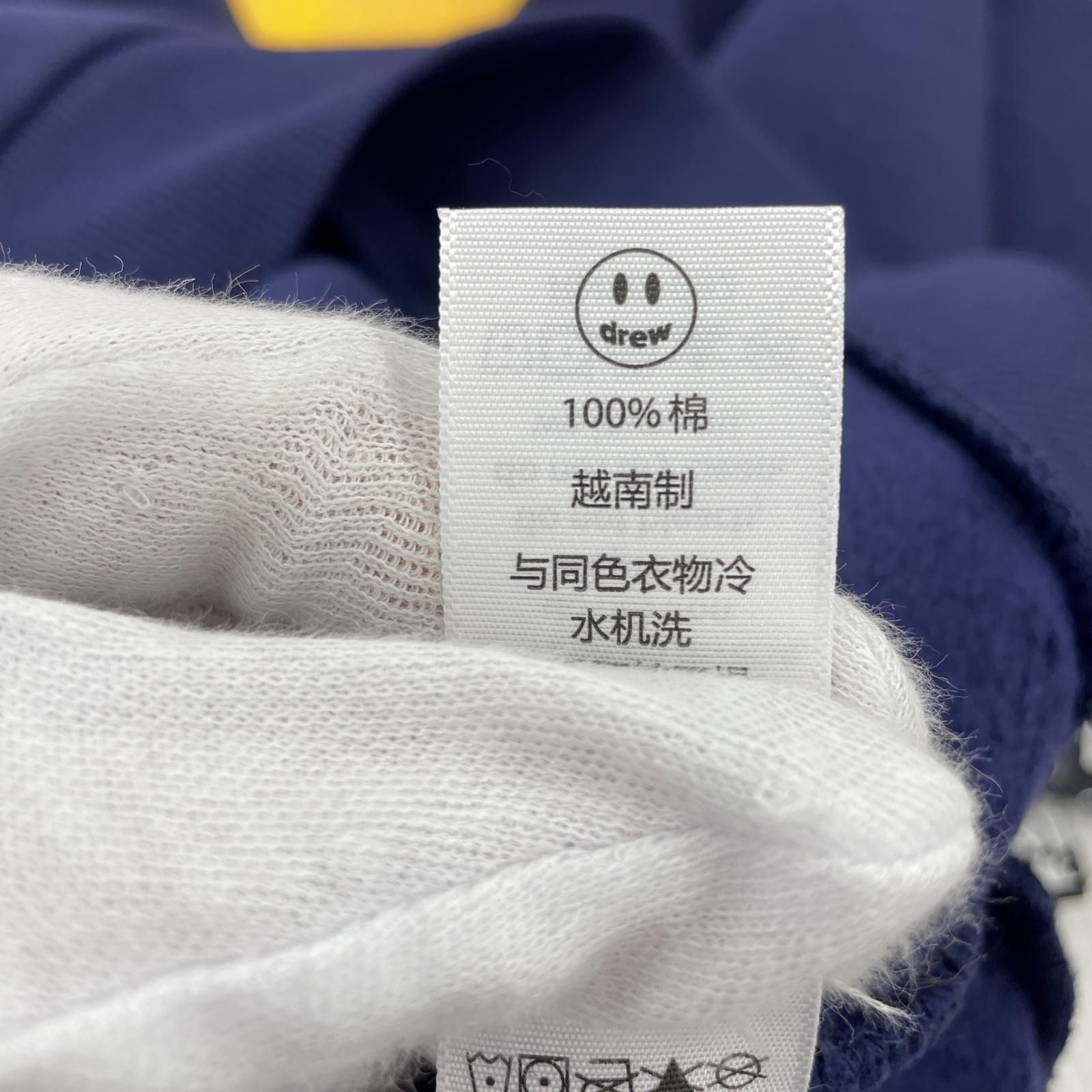 新品 drew house ドリューハウス 裏起毛 プルオーバーパーカー sizeS 