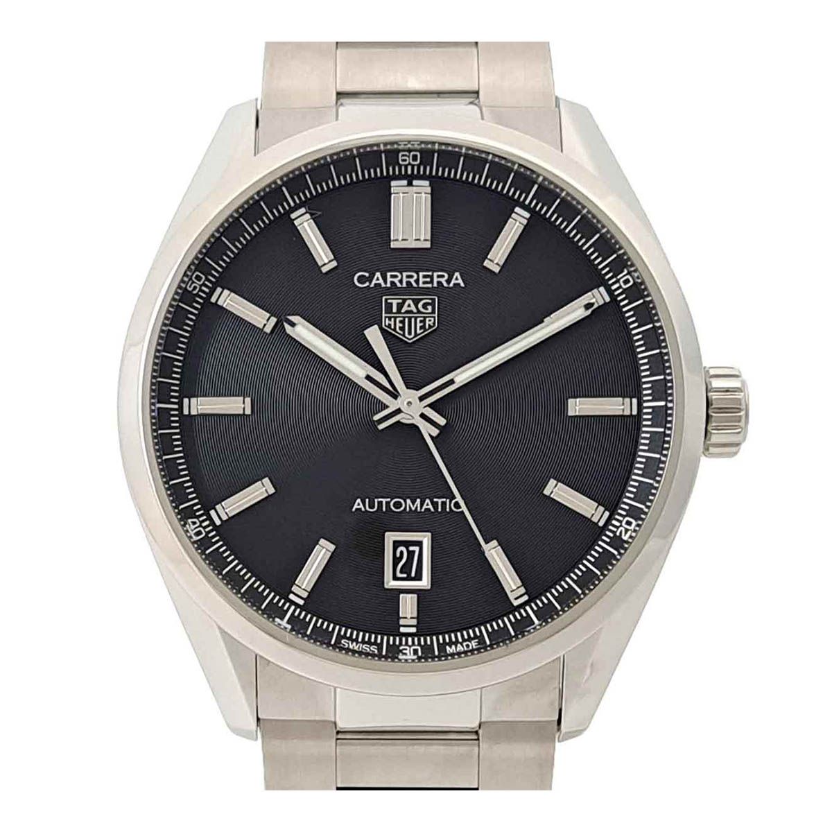タグホイヤー カレラ キャリバー5 デイト WBN2110.BA0639 自動巻き ステンレススティール メンズ TAG HEUER 時計