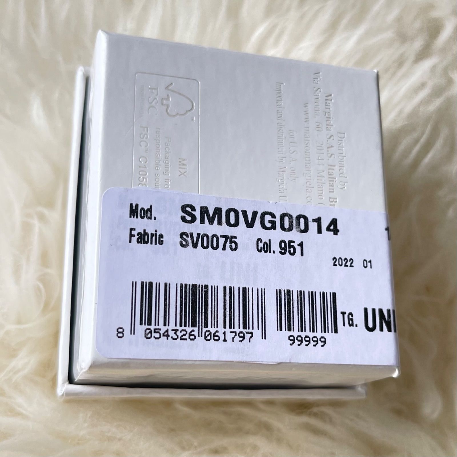 MAISON MARGIELA シングルフープピアス 3連デザイン 2022年 箱タグ付き