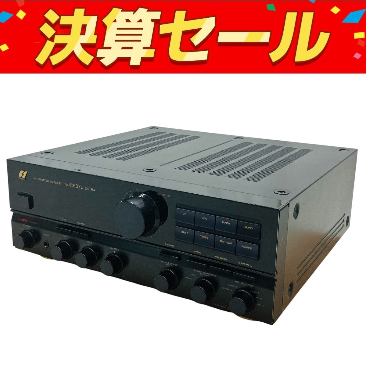 音出しOK!! サンスイ/山水/SANSUI☆プリメインアンプ☆AU-α607