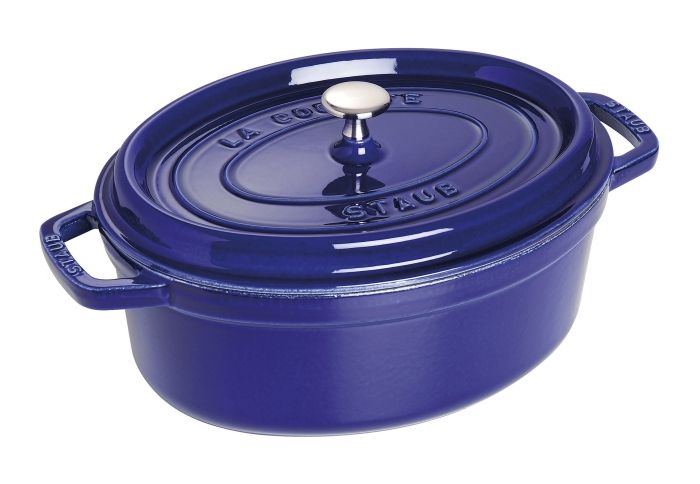 3営業日で発送 STAUB ストウブ ストウブ ピコ ココット オーバル３１㎝ グランブルー RSTD307