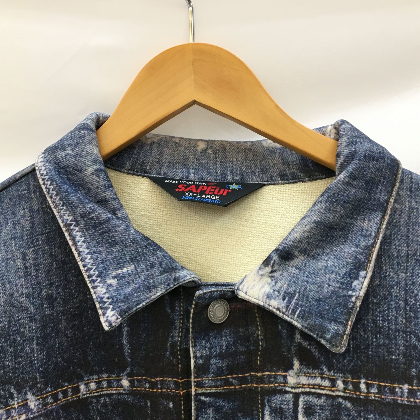 ジャケット・アウター SAPEur Lot.5067XX SWEAT JACKET XXL SAPEur Lot.5067XX SWEAT JACKET denim サプール スウェット