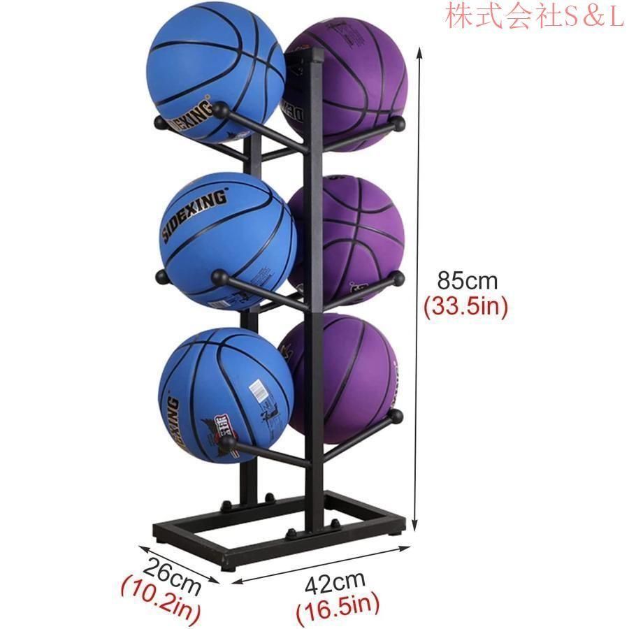 ボール整理カゴ 頑丈な両面ボールオーガナイザースタンド バスケットボール 株式会社S＆L サッカー バレーボール用 ボールオーガナイザー WHITEMONARCHHOTEL_COM