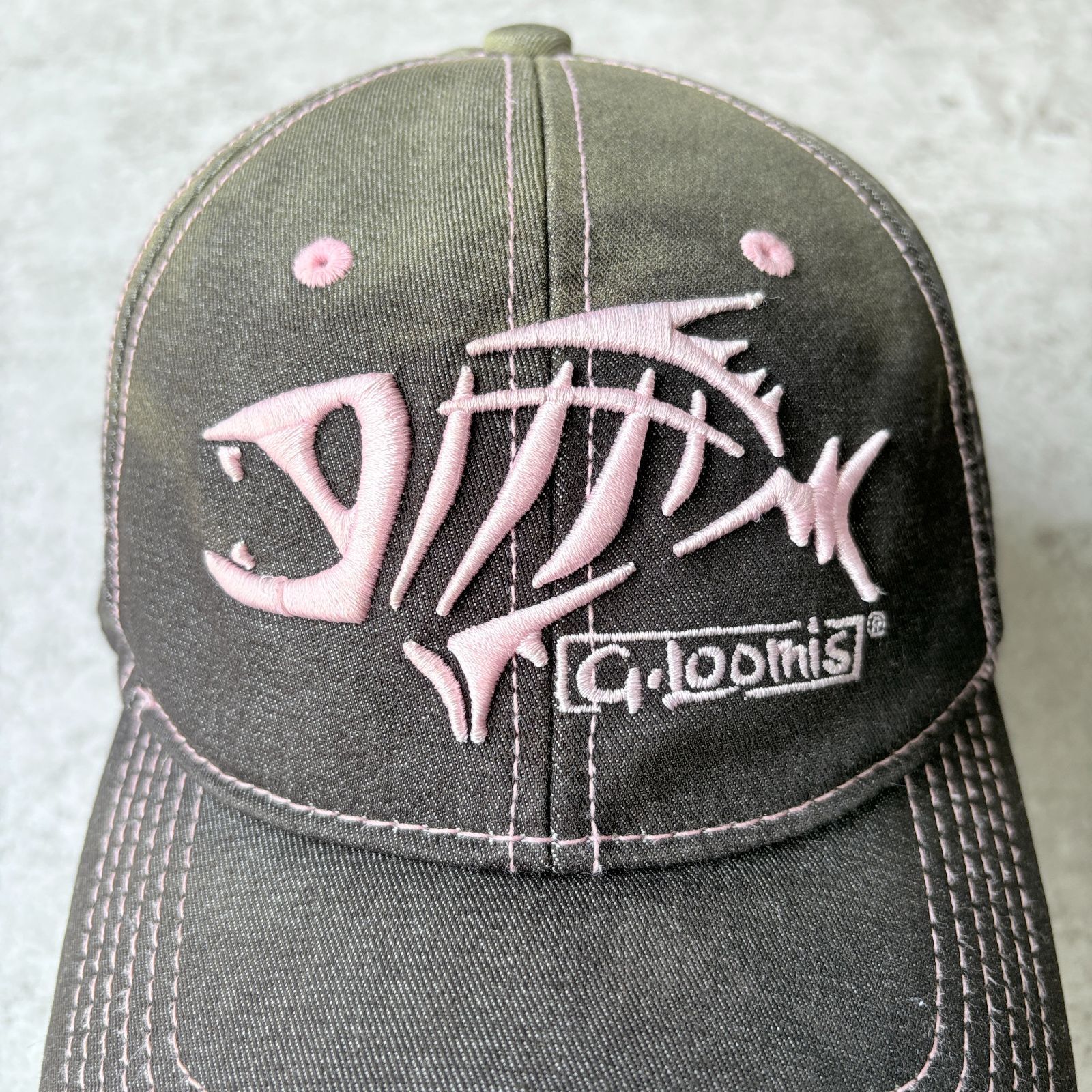 G-Loomis Embroidered logo 6panel Cap Gルーミス 刺繍ロゴ 6
