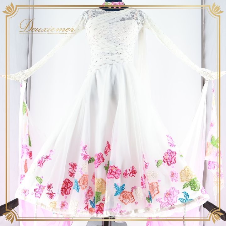 社交ダンスワンピース 【限定特価】社交ダンスワンピース 準正装