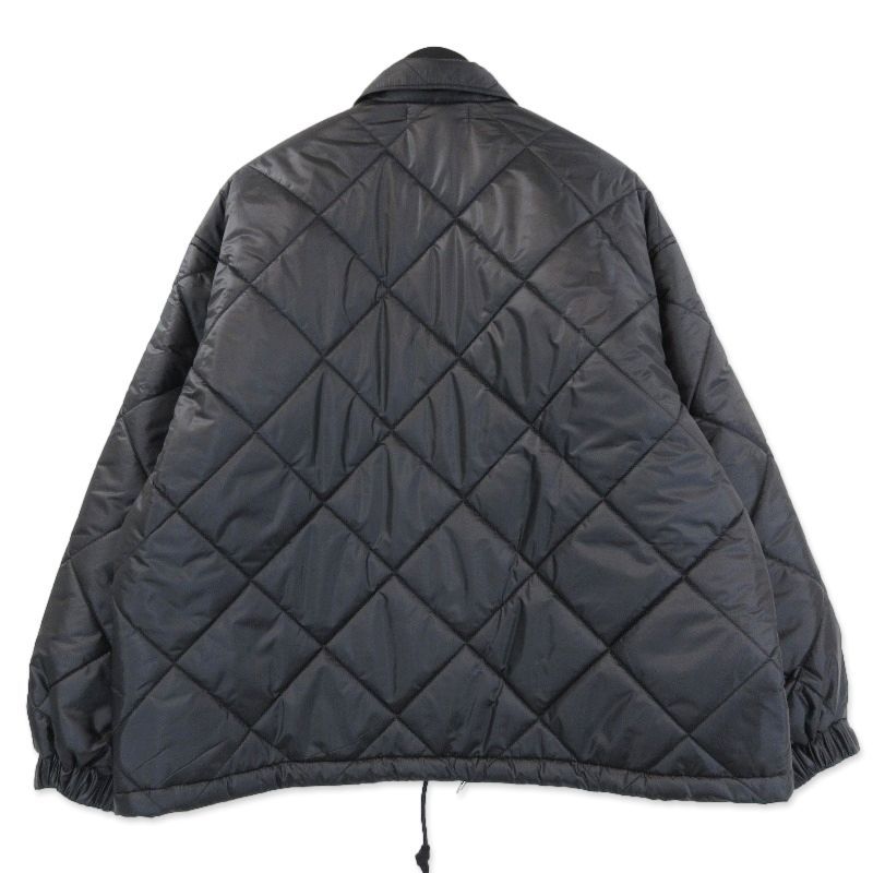 美品 WTAPS ダブルタップス キルティングジャケット 222TQDT-JKM05 CHIEF 01 / JACKET / POLY. TAFFETA.  WTVUA ブラック 黒 2 71010026 - メルカリ