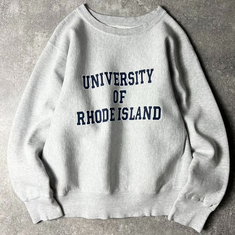 90s USA製 Cotton Exchange 3段 カレッジ プリント RWタイプ