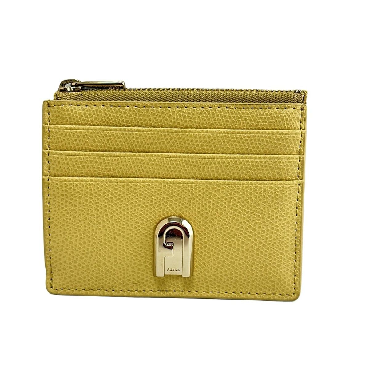 FURLA フルラ コインケース - イエロー レザー