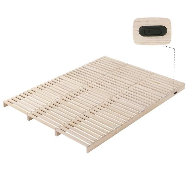 天然木 軽量ベッド