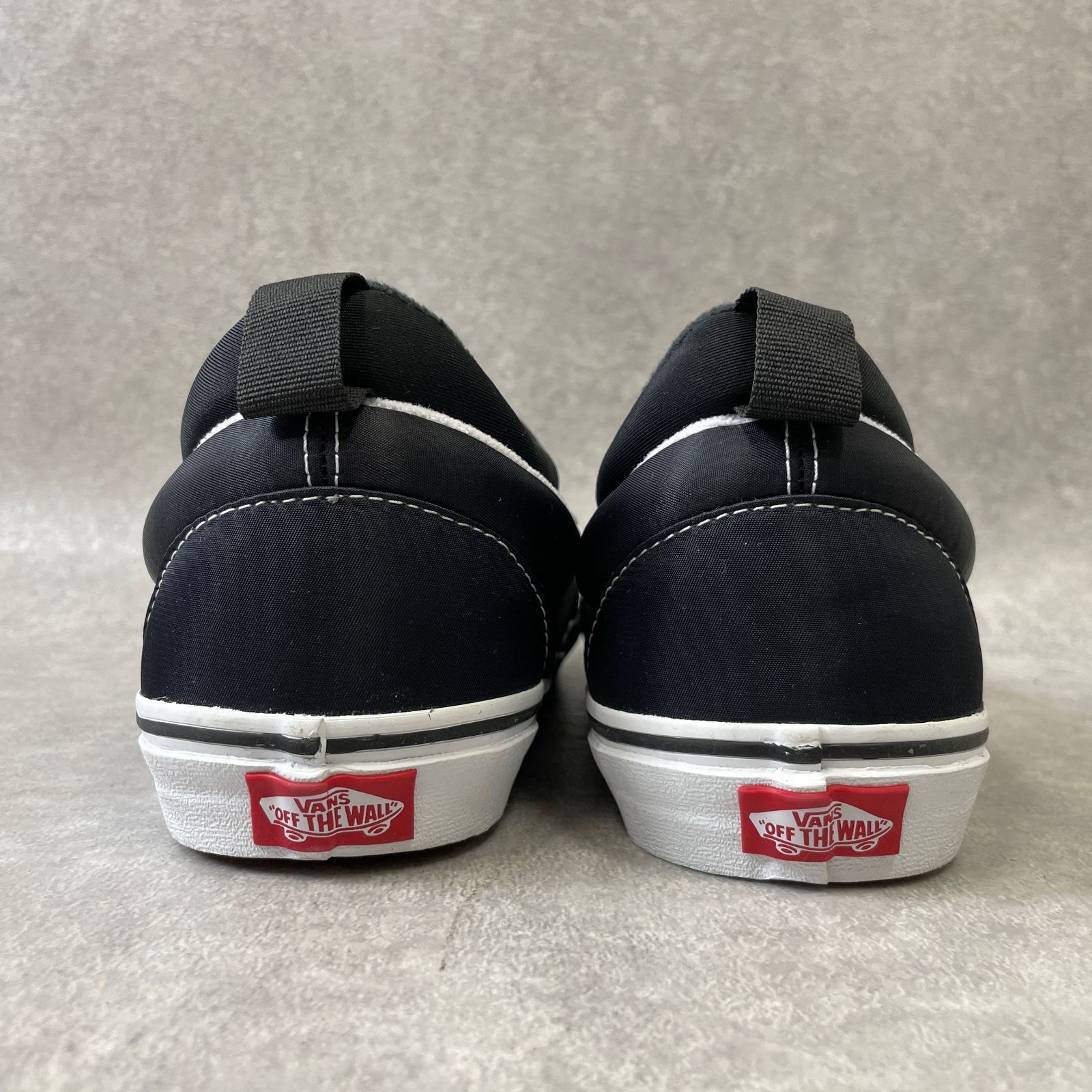 美品 VANS SLIP-ON MID バンズ スリッポン ミッド VN0009QUBA2 US9.5 