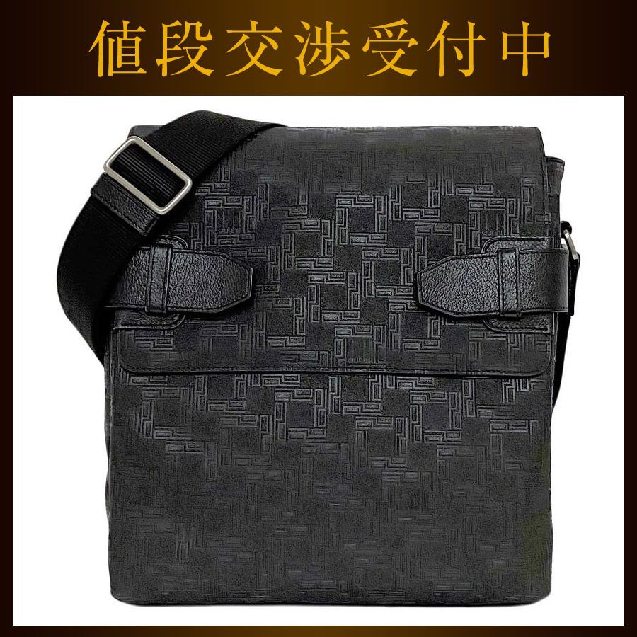 ダンヒル ショルダーバッグ ブラック ディーエイト - ec-20251 - メルカリ