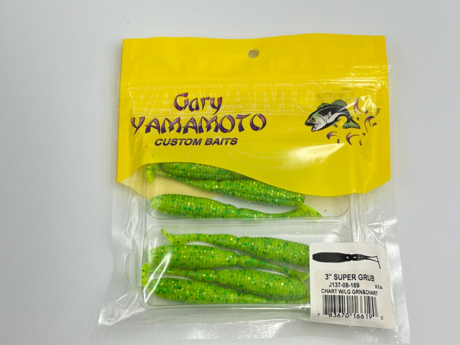 Gary YAMAMOTO SUPER GRUB SHAD ゲーリーヤマモト スーパー