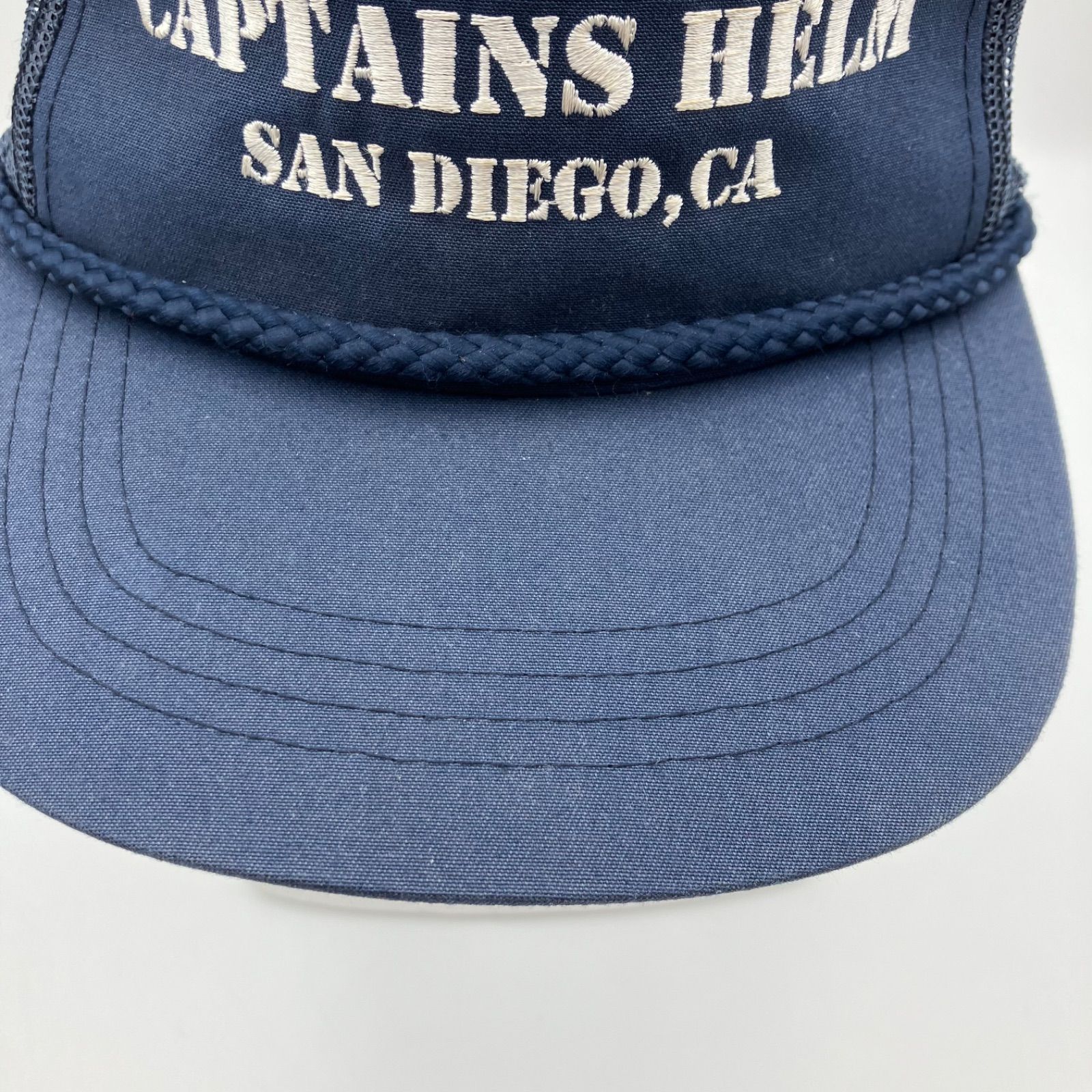 CAPTAINS HELM キャプテンズヘルム メッシュ キャップ ロゴ 刺繍
