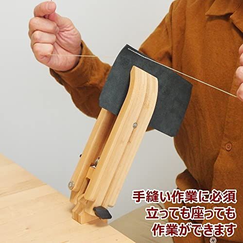 レザークラフト レーシング ポニー 卓上 ステッチング 革 手縫い 工具 DIY - メルカリ