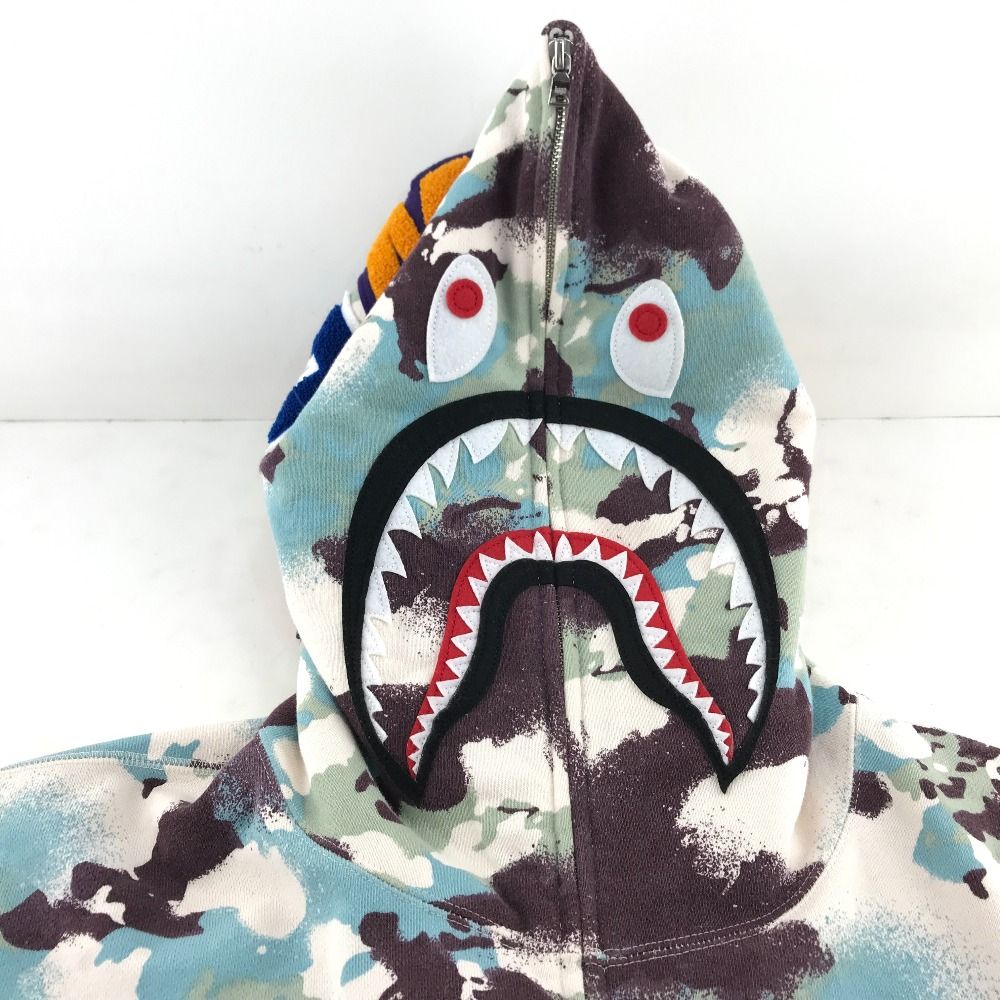 02w13745 アベイシングエイプ A BATHING APE Map Camo Shark