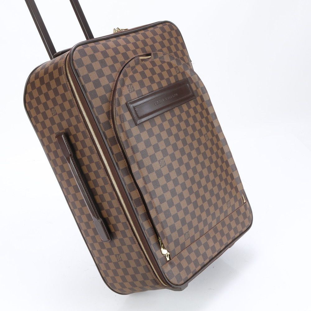 ルイヴィトン モノグラム ペガス 55 M23294 レザー スーツケース  