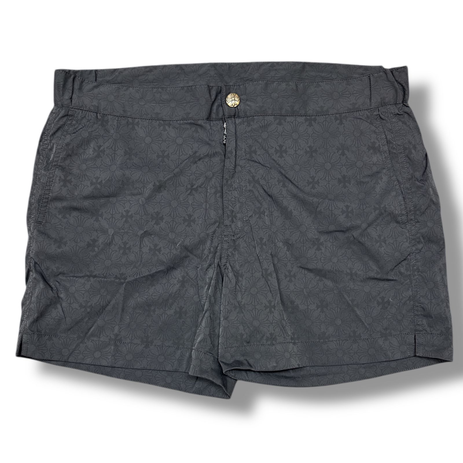 国内正規 CHROME HEARTS Swim Shorts スイムショーツ 総柄 ハーフ