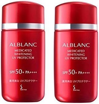 2本セット アルブラン 薬用美白UVプロテクター 日やけ止め 東京西倉庫