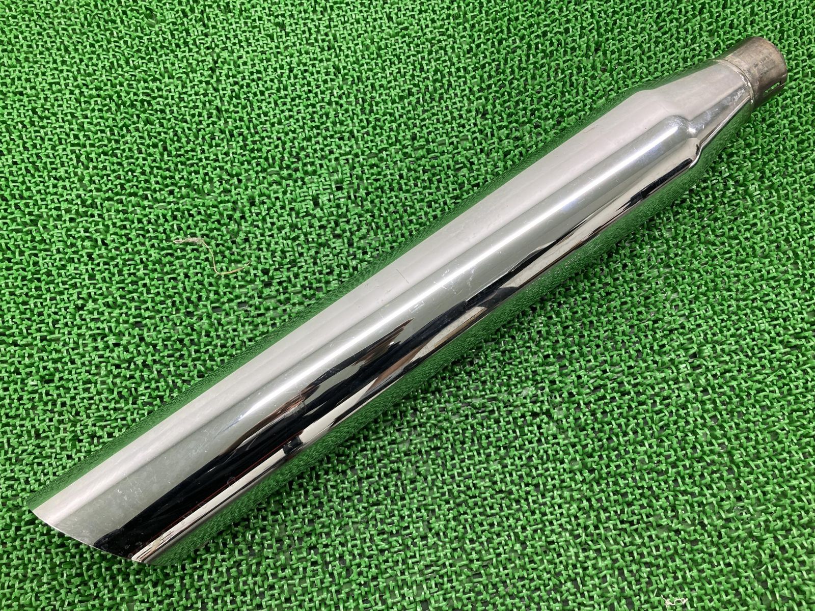 FLSTSB1580 サイレンサーマフラー 下側 64727-08 ハーレー 純正 中古 バイク 部品 ソフテイル クロスボーンズ コケキズ無し 車検 Genuine