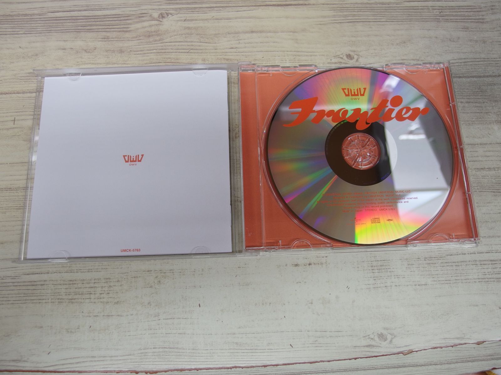 OWV CD 6点セット(バラ売りも可) CD / Frontier (通常盤) / OWV / 中古 - メルカリ