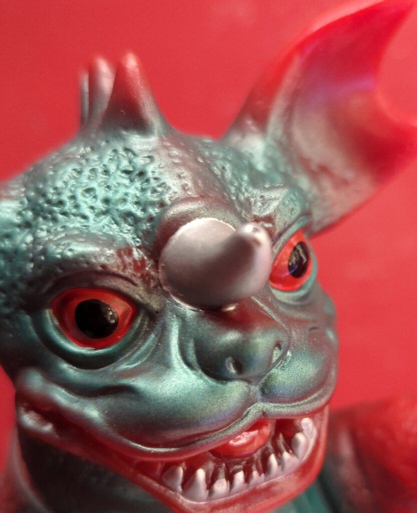 M1号 世紀の大怪獣マルサン復刻シリーズ バラゴン3期(赤成型/緑メタ