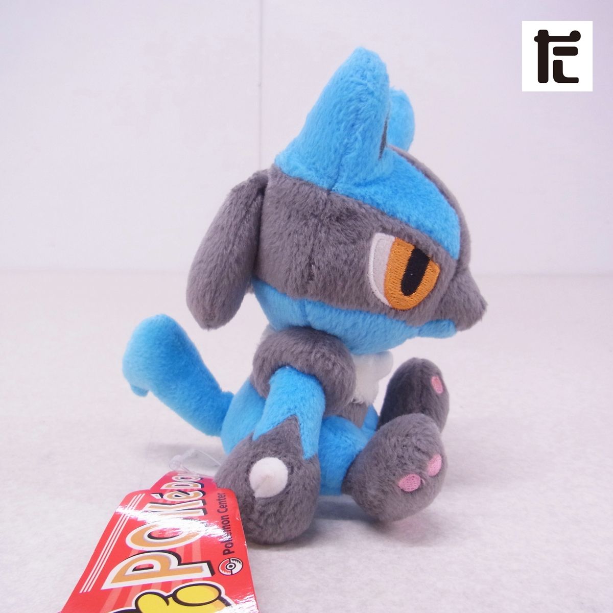 ポケモンセンター ポケドール ルカリオ ぬいぐるみ 紙タグ付き