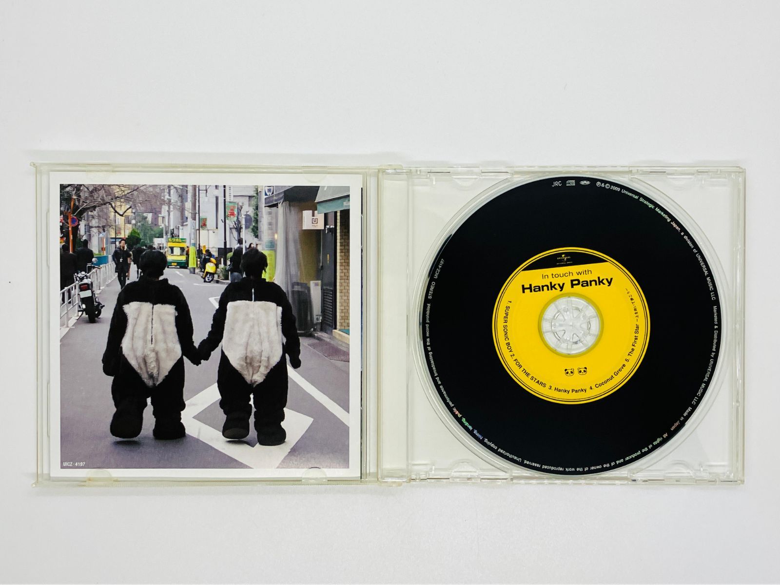 廃盤 帯付き CD イン タッチ ウィズ ハンキー・パンキー ステッカー