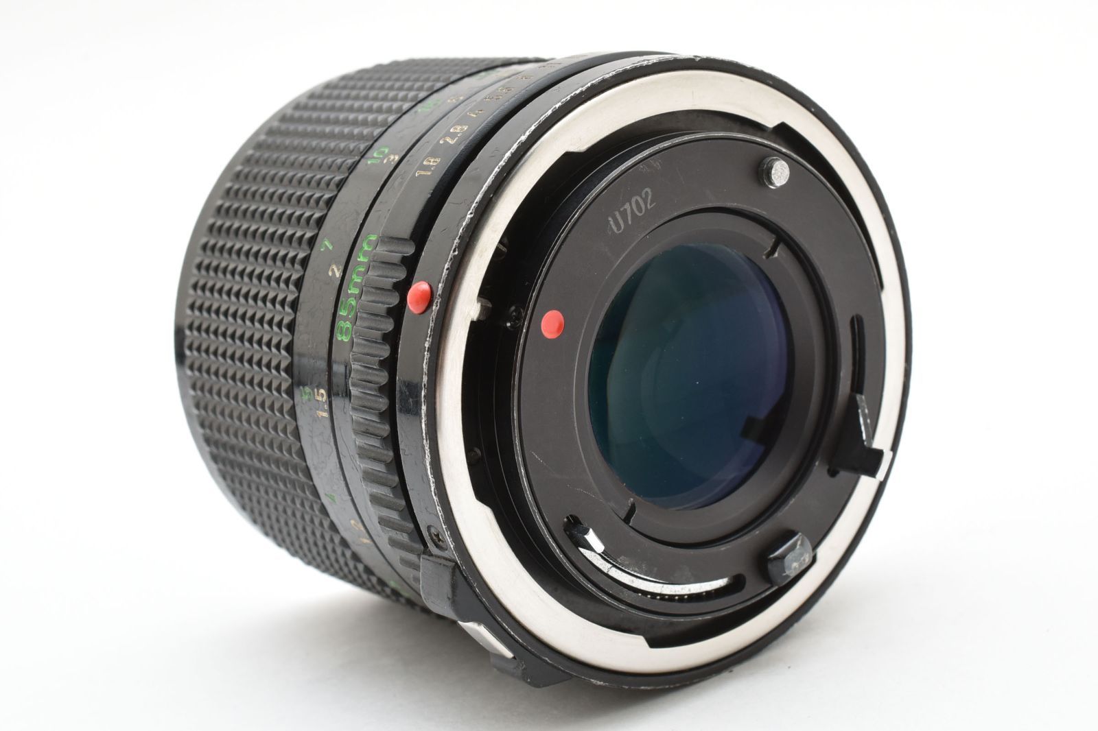 キャノン ニューFD 85mm F/1.8 MF ポートレートレンズ l2404 Canon FD NFD 85mm f1.8 SLR MF ポートレートレンズ - メルカリ