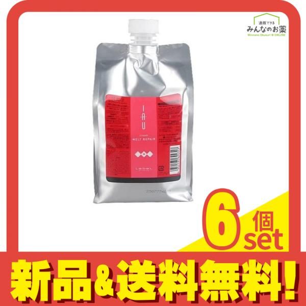 ルベル イオ クリーム メルトリペア ヘアトリートメント 詰め替え用 1000mL 6個セット