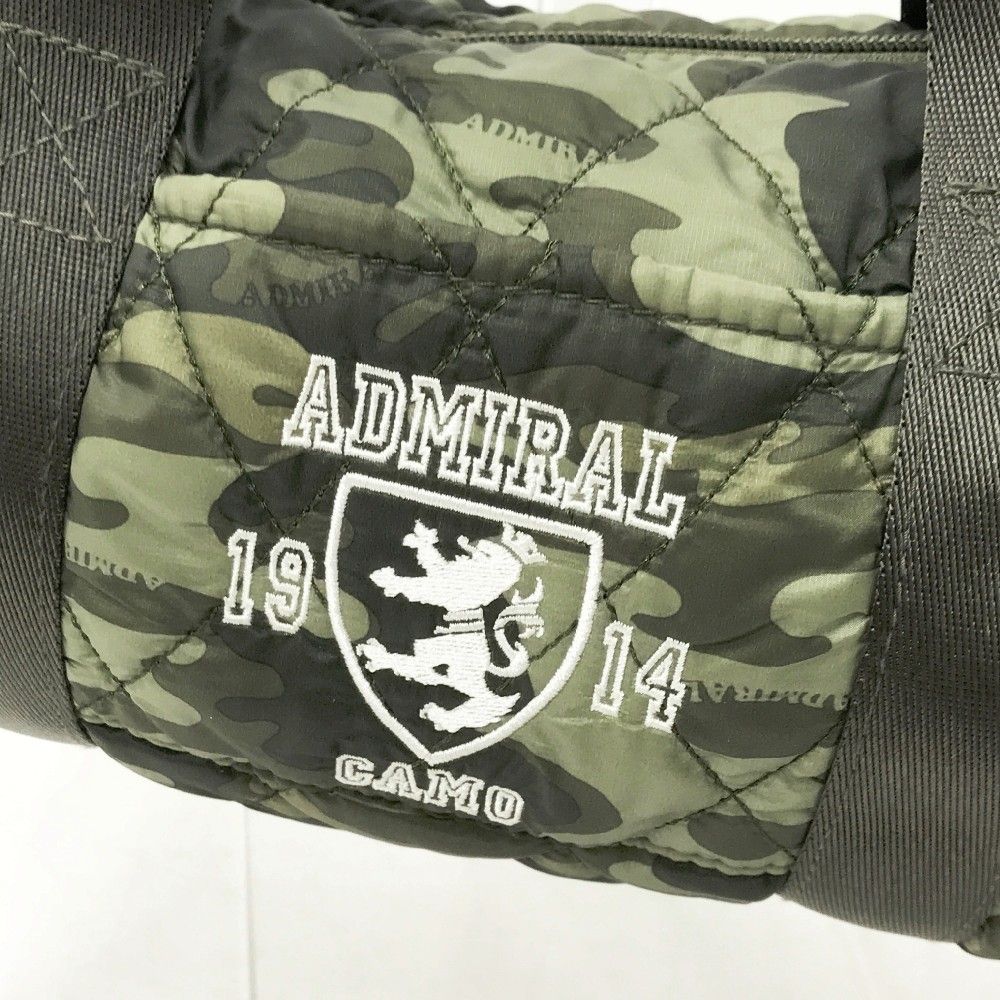ADMIRAL アドミラル カートバッグ 迷彩 カモフラ柄 ネイビー系